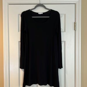 Black Long Sleeve Dress.
